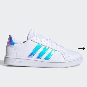 adidas Shoes | Adidas Grand Court Sneaker Kids White Size 55 | Poshmark